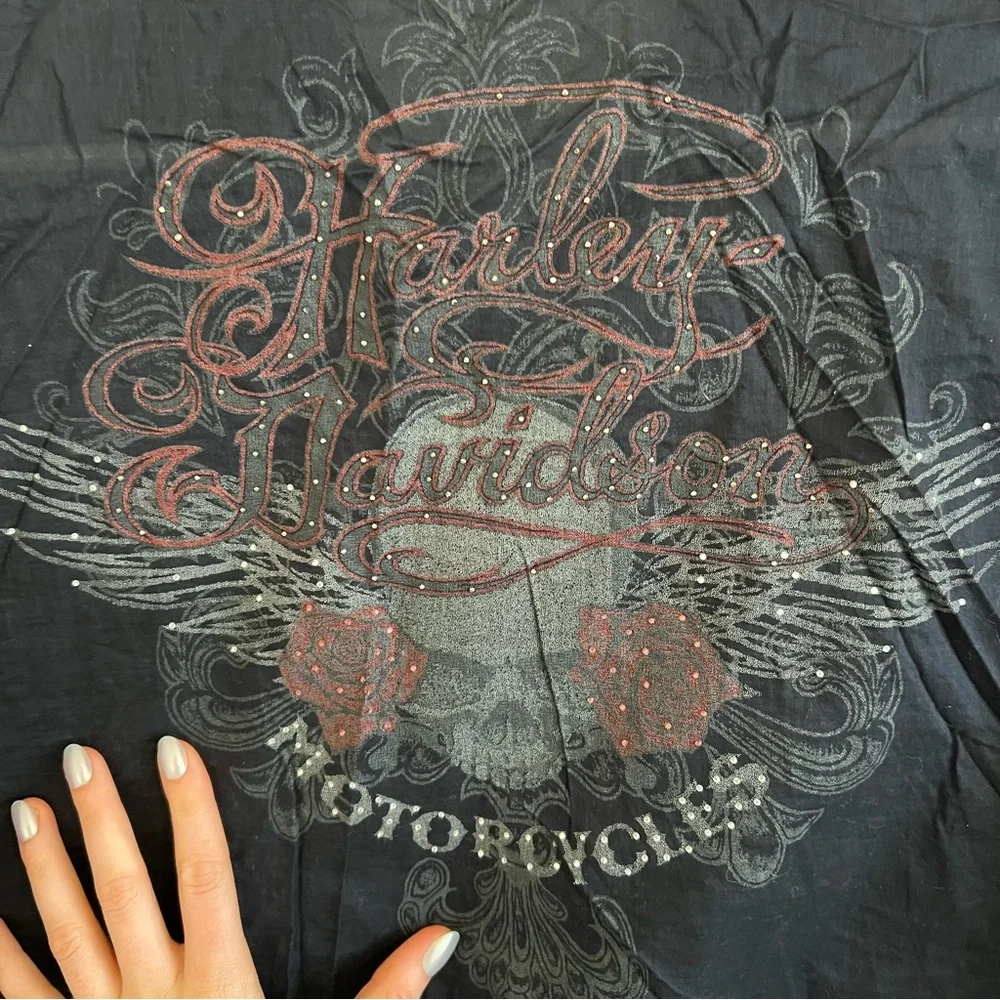 Vintage Harley-Davidson Black Graphic Shirt - Picture 8 of 9